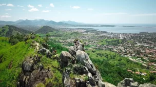 A vista da Pedra do Macaco - Maricá - RJ - Vamos Trilhar