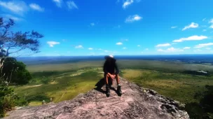 Vista no platô da trilha do Mirante do Vale do Pati - Chapada Diamantina - BA - Vamos Trilhar