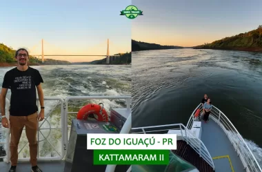 Kattamaram II: Passeio com Jantar ao Pôr do Sol em Foz do Iguaçu (PR)