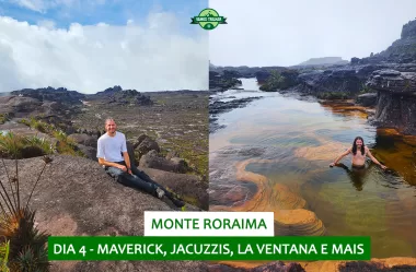 Trekking do Monte Roraima – Dia 4: La Ventana, Jacuzzis e Maverick